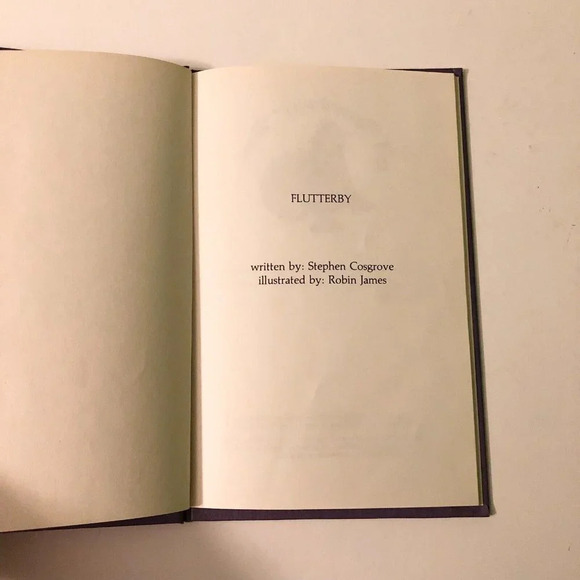 Vintage 1976  Flutterby Serendipity Books Stephen Cosgrove HC Book - Picture 7 of 16